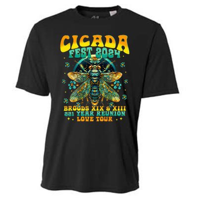 Cicada 2024 Insect Cicada Lover Cooling Performance Crew T-Shirt