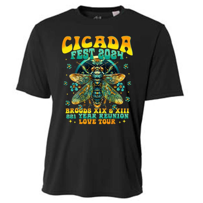 Cicada 2024 Insect Cicada Lover Cooling Performance Crew T-Shirt