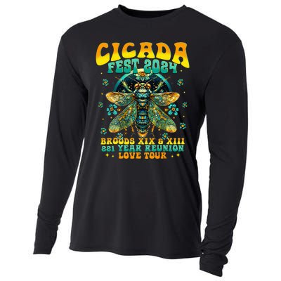 Cicada 2024 Insect Cicada Lover Cooling Performance Long Sleeve Crew