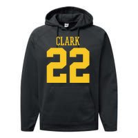 Clark 22 Iowa Basketball Performance Fleece Hoodie