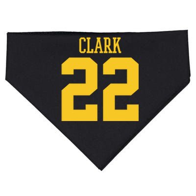 Clark 22 Iowa Basketball USA-Made Doggie Bandana