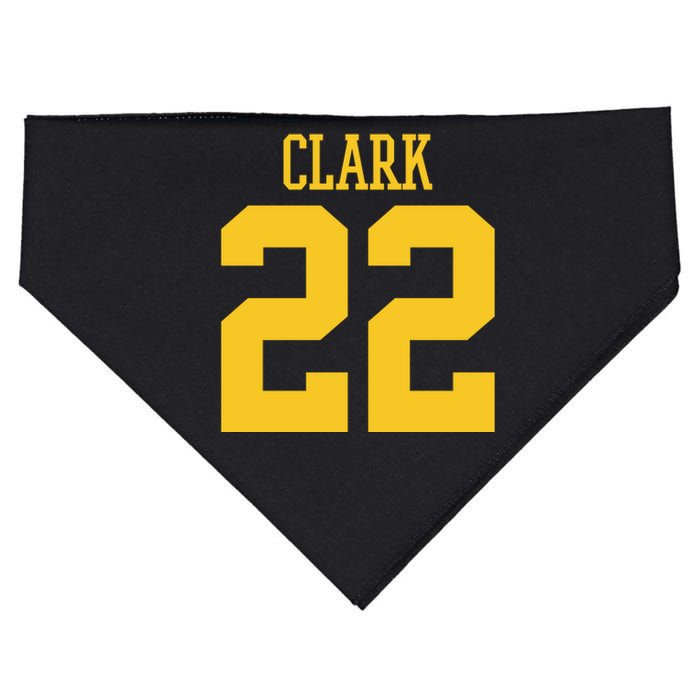 Clark 22 Iowa Basketball USA-Made Doggie Bandana