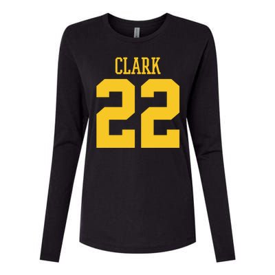 Clark 22 Iowa Basketball Womens Cotton Relaxed Long Sleeve T-Shirt