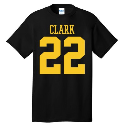 Clark 22 Iowa Basketball Tall T-Shirt