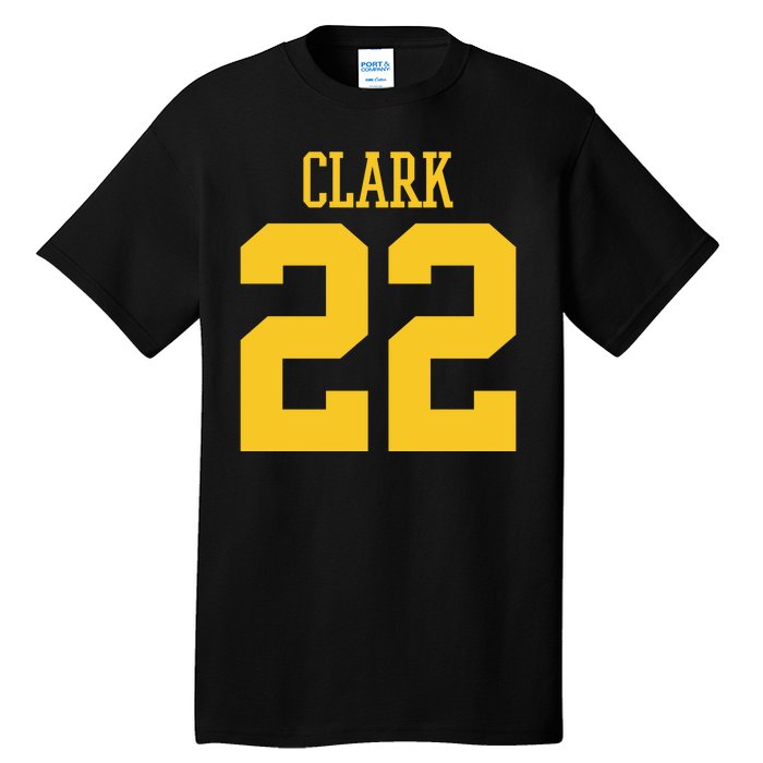 Clark 22 Iowa Basketball Tall T-Shirt