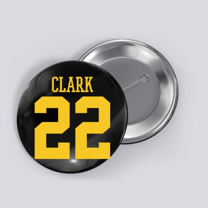 Clark 22 Iowa Basketball Button