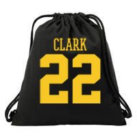 Clark 22 Iowa Basketball Drawstring Bag