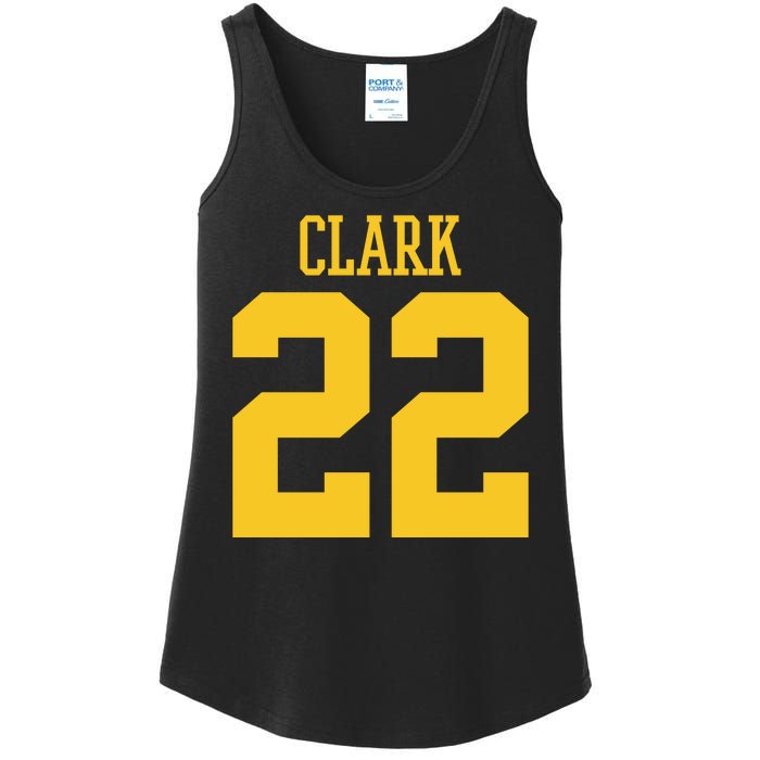 Clark 22 Iowa Basketball Ladies Essential Tank