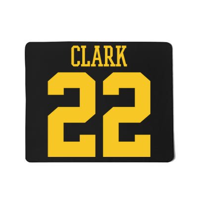 Clark 22 Iowa Basketball Mousepad