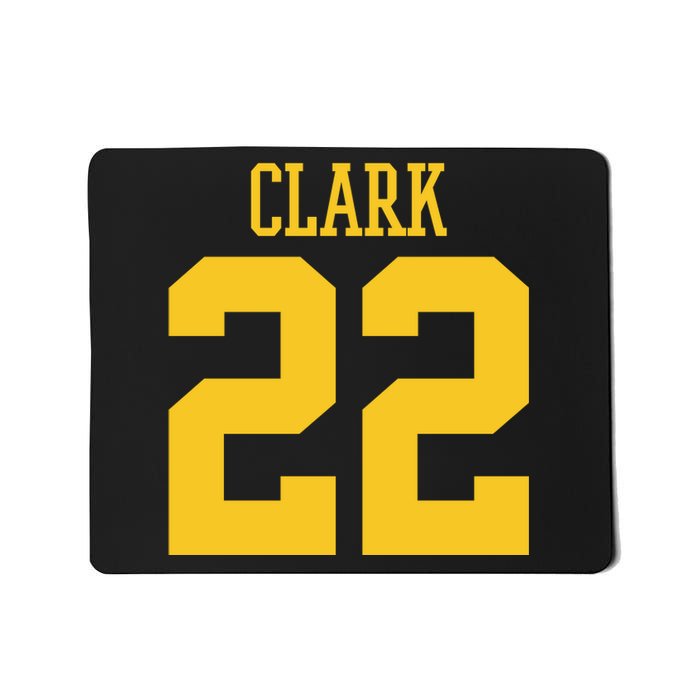 Clark 22 Iowa Basketball Mousepad