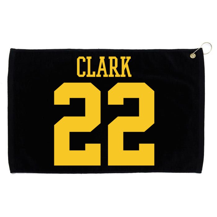 Clark 22 Iowa Basketball Grommeted Golf Towel