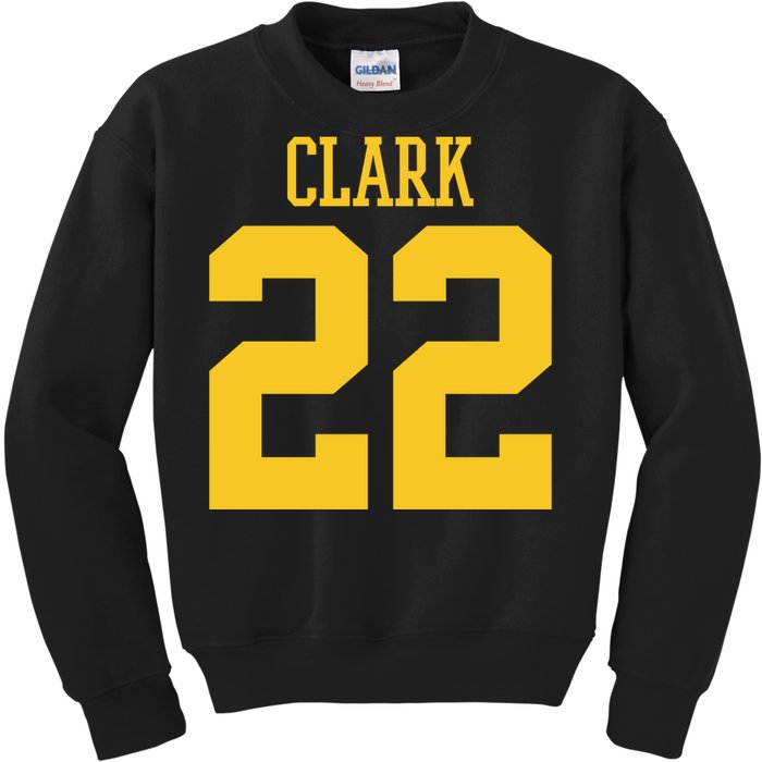 Clark 22 Iowa Basketball Kids Sweatshirt