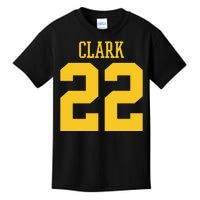 Clark 22 Iowa Basketball Kids T-Shirt