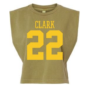 Clark 22 Iowa Basketball Garment-Dyed Women's Muscle Tee