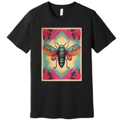 Cicada 2024 Invasion Double Emergence Premium T-Shirt