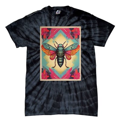 Cicada 2024 Invasion Double Emergence Tie-Dye T-Shirt