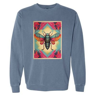 Cicada 2024 Invasion Double Emergence Garment-Dyed Sweatshirt