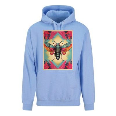 Cicada 2024 Invasion Double Emergence Unisex Surf Hoodie