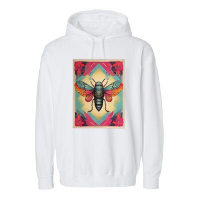 Cicada 2024 Invasion Double Emergence Garment-Dyed Fleece Hoodie