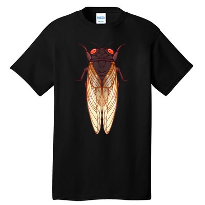 Cicada 2024 Invasion Emergence Swarm Brood Xiii Xix Tall T-Shirt