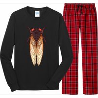 Cicada 2024 Invasion Emergence Swarm Brood Xiii Xix Long Sleeve Pajama Set