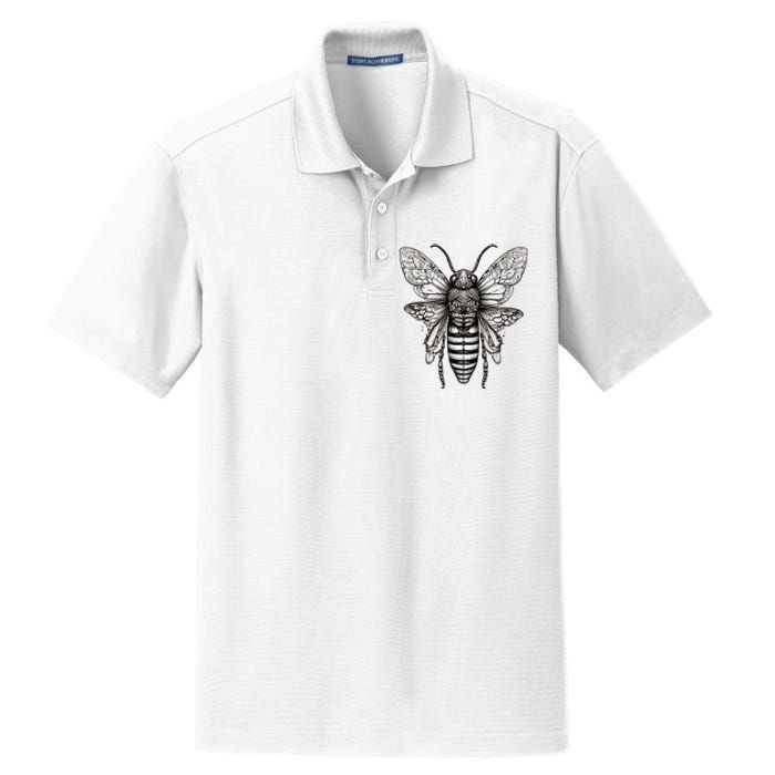 Cicada 2024 Invasion Double Emergence Dry Zone Grid Polo