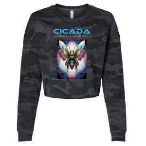 Cicada 2024 Invasion Double Emergence Cropped Pullover Crew