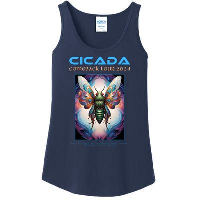 Cicada 2024 Invasion Double Emergence Ladies Essential Tank