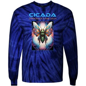 Cicada 2024 Invasion Double Emergence Tie-Dye Long Sleeve Shirt