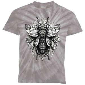 Cicada 2024 Invasion Double Emergence Kids Tie-Dye T-Shirt