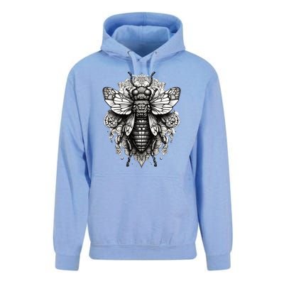 Cicada 2024 Invasion Double Emergence Unisex Surf Hoodie