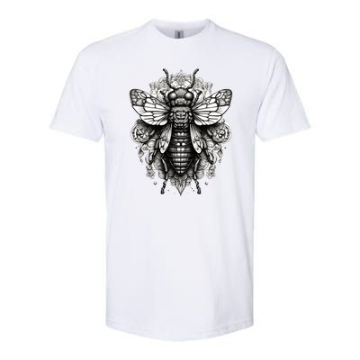 Cicada 2024 Invasion Double Emergence Softstyle CVC T-Shirt