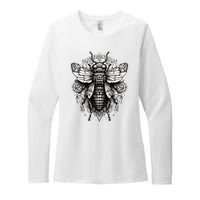 Cicada 2024 Invasion Double Emergence Womens CVC Long Sleeve Shirt