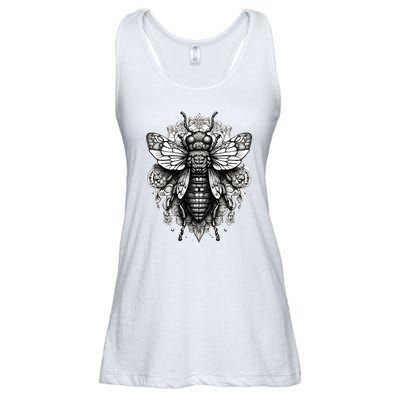 Cicada 2024 Invasion Double Emergence Ladies Essential Flowy Tank