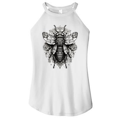 Cicada 2024 Invasion Double Emergence Women's Perfect Tri Rocker Tank