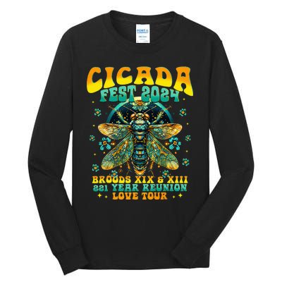 Cicada 2024 Insect Cicada Lover Tall Long Sleeve T-Shirt