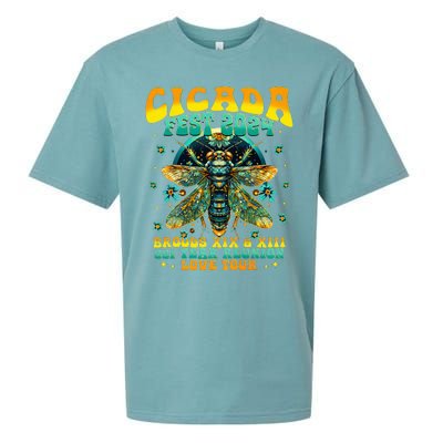 Cicada 2024 Insect Cicada Lover Sueded Cloud Jersey T-Shirt