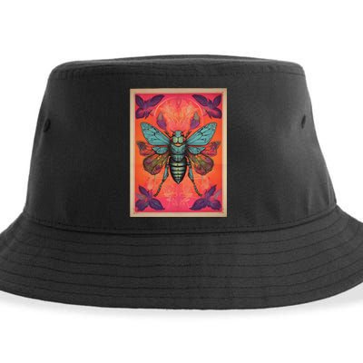 Cicada 2024 Invasion Double Emergence Sustainable Bucket Hat