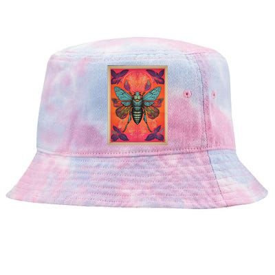 Cicada 2024 Invasion Double Emergence Tie-Dyed Bucket Hat