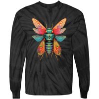 Cicada 2024 Invasion Double Emergence Tie-Dye Long Sleeve Shirt