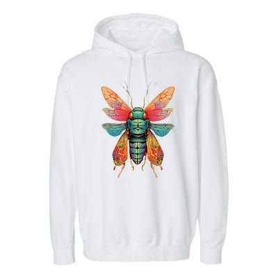 Cicada 2024 Invasion Double Emergence Garment-Dyed Fleece Hoodie