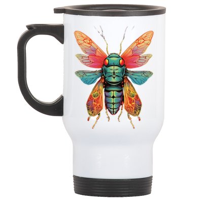 Cicada 2024 Invasion Double Emergence Stainless Steel Travel Mug