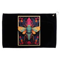 Cicada 2024 Invasion Double Emergence Grommeted Golf Towel