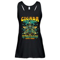 Cicada 2024 Insect Broods Xix And Xiii Cicada Lover Ladies Essential Flowy Tank