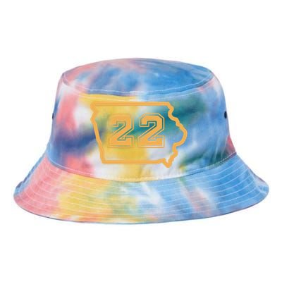 Clark 22 Jersey Championship Basketball Iowa Tie Dye Newport Bucket Hat