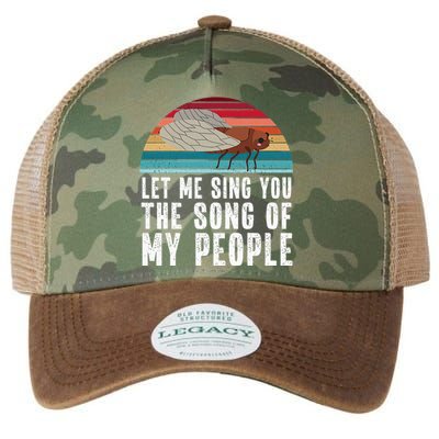 Cicada 2024 Let Me Sing You The Song Of My People Legacy Tie Dye Trucker Hat