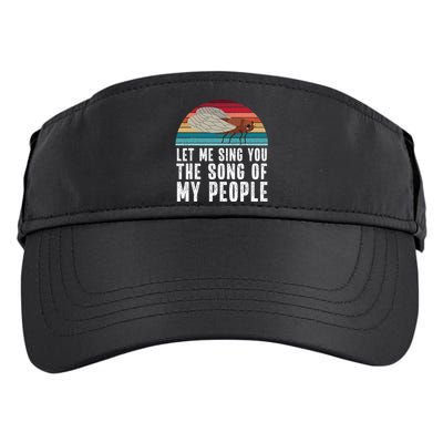 Cicada 2024 Let Me Sing You The Song Of My People Adult Drive Performance Visor