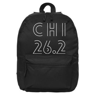 Chicago 26.2 Marathon 16 in Basic Backpack