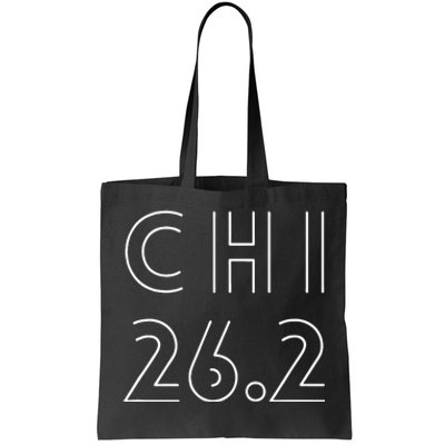 Chicago 26.2 Marathon Tote Bag