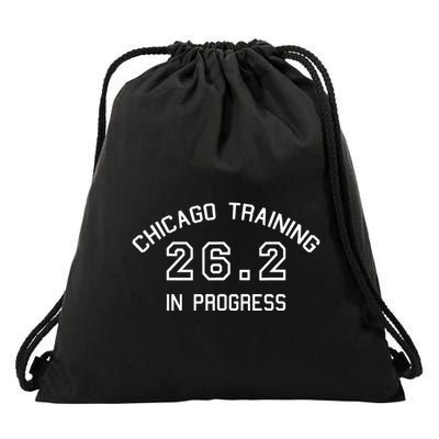 Chicago 262 Marathon Training Drawstring Bag
